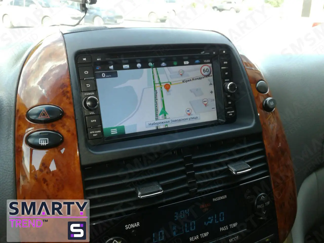 The Smarty Trend head unit for Toyota Sienna